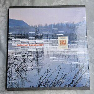2001‎ - The Collection of Canada's Stamps Book - Without Stamps